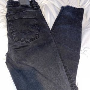 AE Black High Rise Jeggings